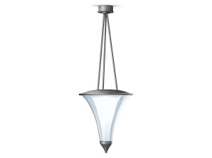 Уличный фонарь из оцинкованной стали