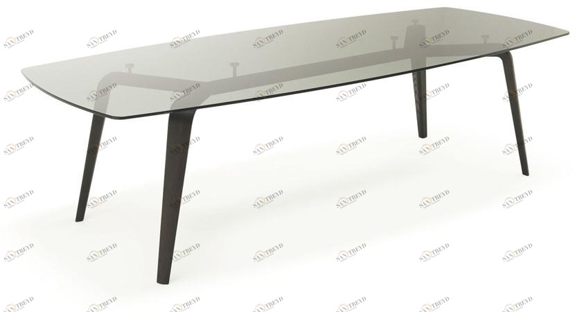 MisuraEmme Прямоугольный стол из дерева и стекла Atelier sun-id-1432927