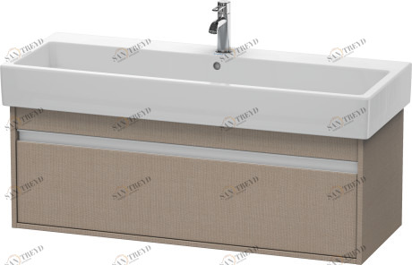 KT668907575 Ketho Тумбочка подвесная Лен, декор Duravit
