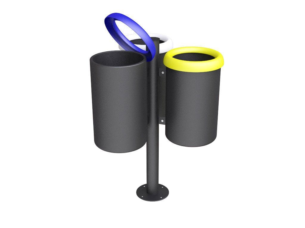 Корзина для мусора для раздельного сбора EUROCOMITALIA классическая мебель ARCH-00074398 - Вид №1