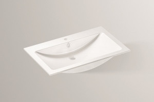 2204200400 Встраиваемая раковина, eb.r800h, белая, для простого ухода Alape серия R