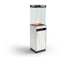 Отдельно стоящий открытый камин