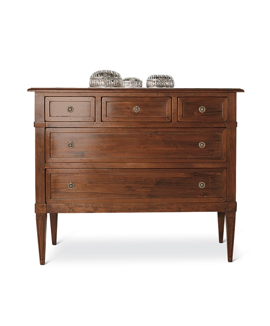 2828 Tifernoit Людовик XVI комод с 5 ящиками Zona Notte 