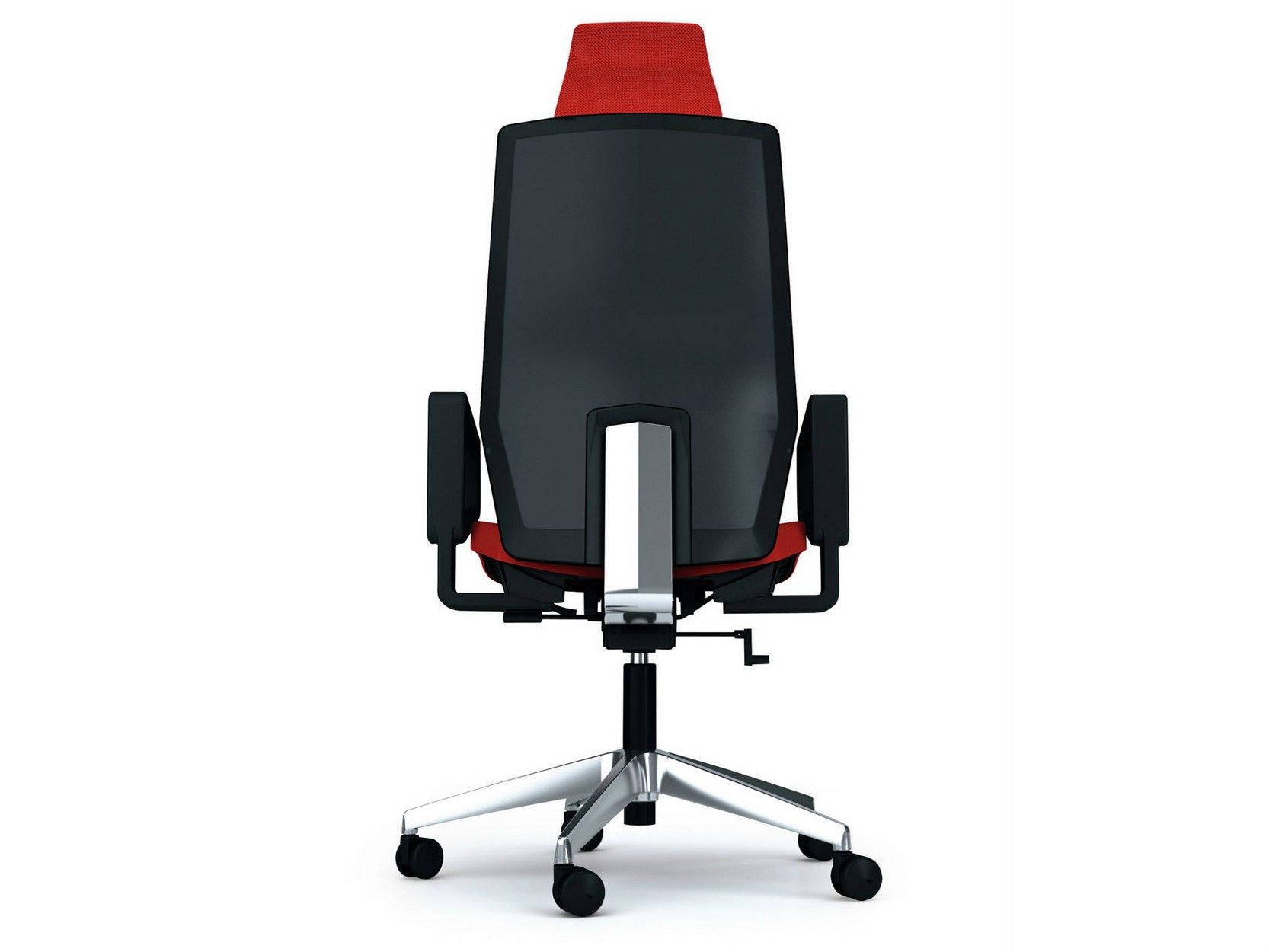 5-спицевое тканевое вращающееся офисное кресло с подголовником König Neurath JET II ARCH-00031937 - Вид №3