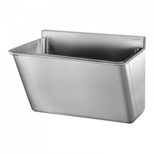 185020 Хирургический умывальник с низким щитком DELABIE