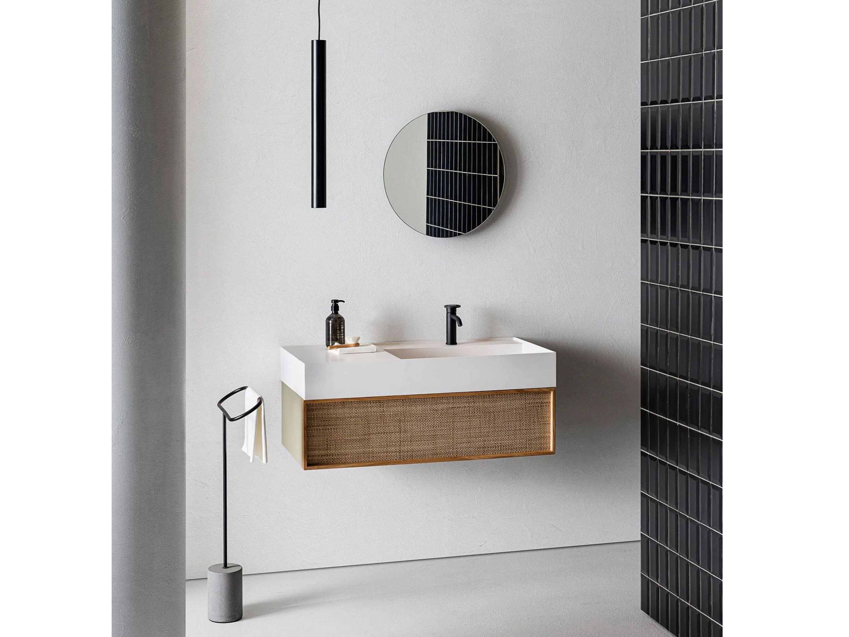 Металлический напольный держатель для полотенец Pirovano SERVETTO LAVABO ARCH-00128002 - Вид №1