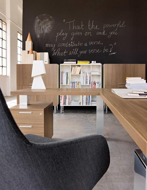 Sinetica Исполнительный угловой письменный стол из дерева Tao sun-id-1432620 - Вид №15