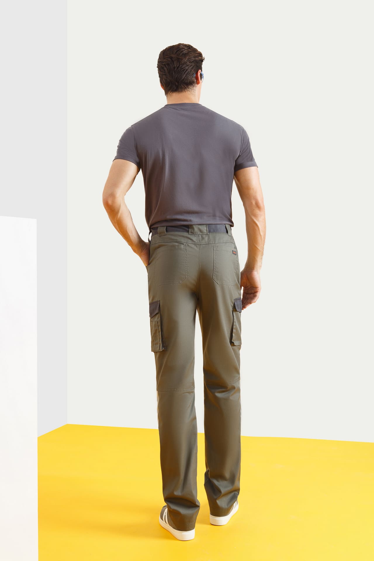 4974817 Костюм  NEW серый хаки графит STATUS  Летняя спецодежда  размер 52-54/182-188  - Вид №9