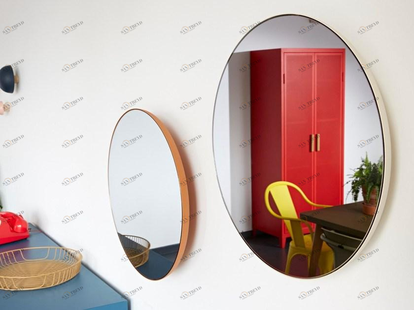 Tolix Зеркало настенное круглое в раме sun-id-1422969