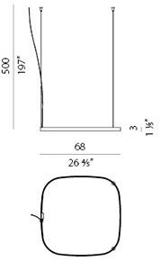 PANZERI Светодиодная подвесная лампа из экструдированного алюминия Zero sun-id-1370967 - Вид №4