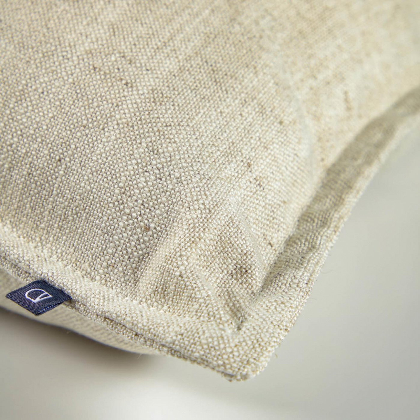 107975 Льняная наволочка белый цвет 30 x 50 см La Forma Blok