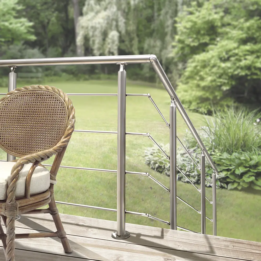 MONLID Стойка ограждения из нержавеющей стали AISI 304 89370656 STLM-1448723 - Вид №2