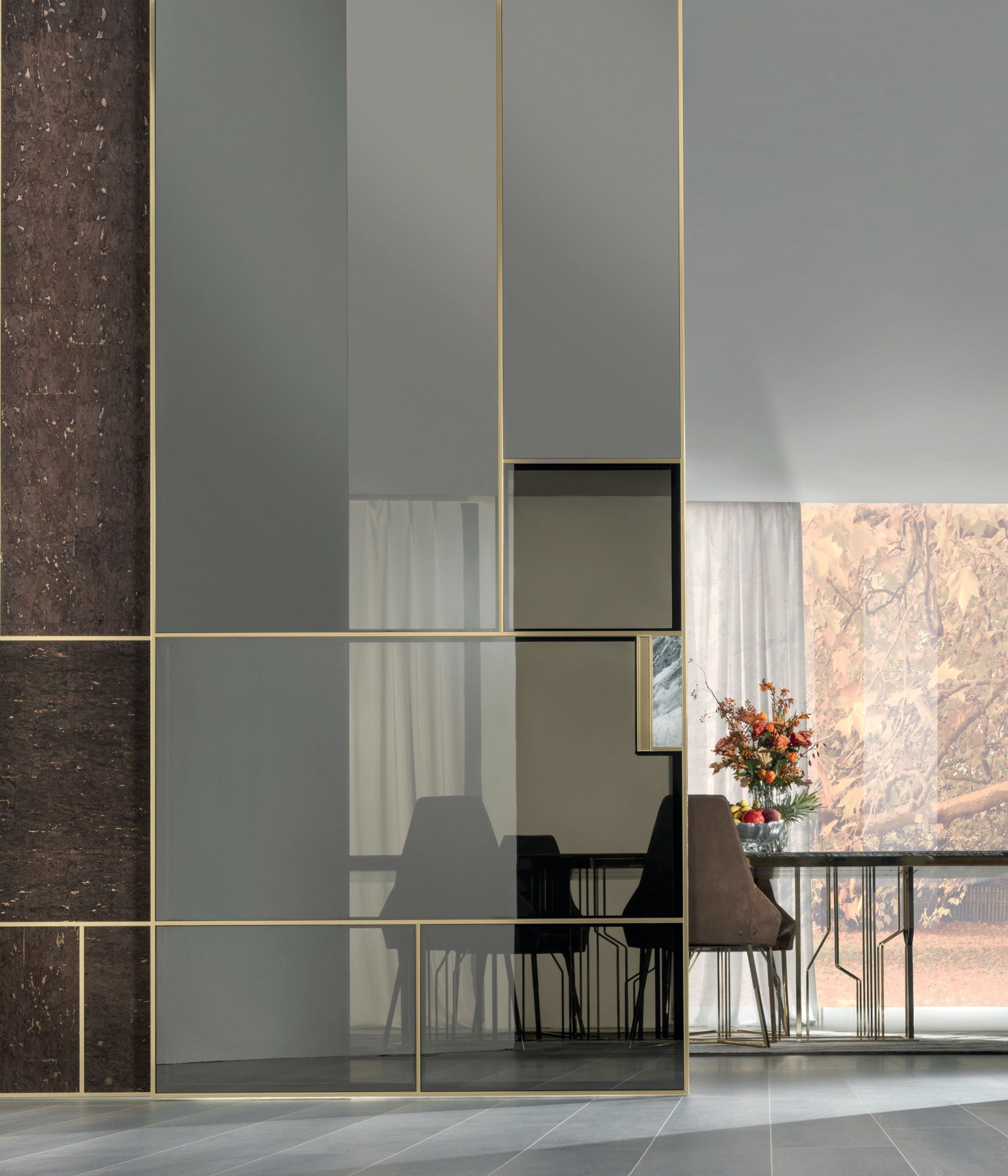 Стеклянная дверь Longhi Алюминиевые шикарные двери ARCH-00130052 - Вид №1