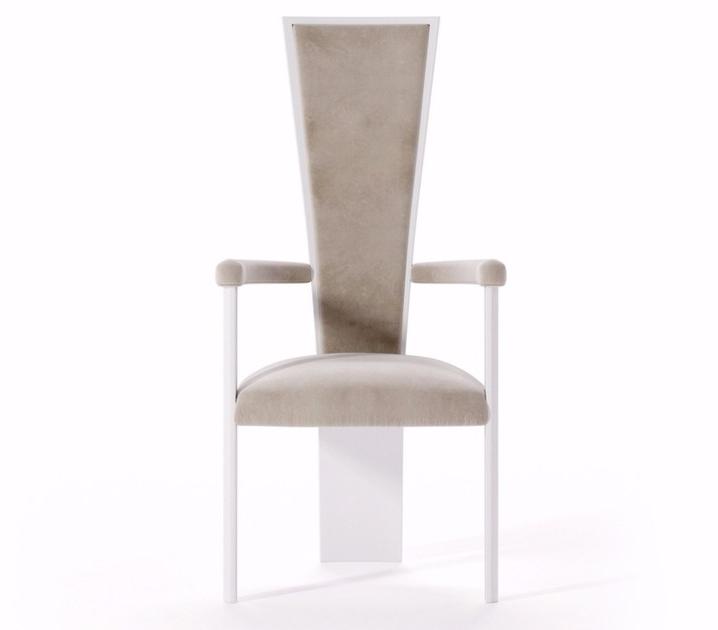 Vismara Design Кожаное кресло с подлокотниками с высокой спинкой Desire sun-id-1453052 - Вид №3