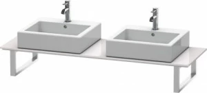 XL045C02727 X-Large Консоль для накладных раковин и встраиваемых умывальников Белая сирень, глянцевый лак