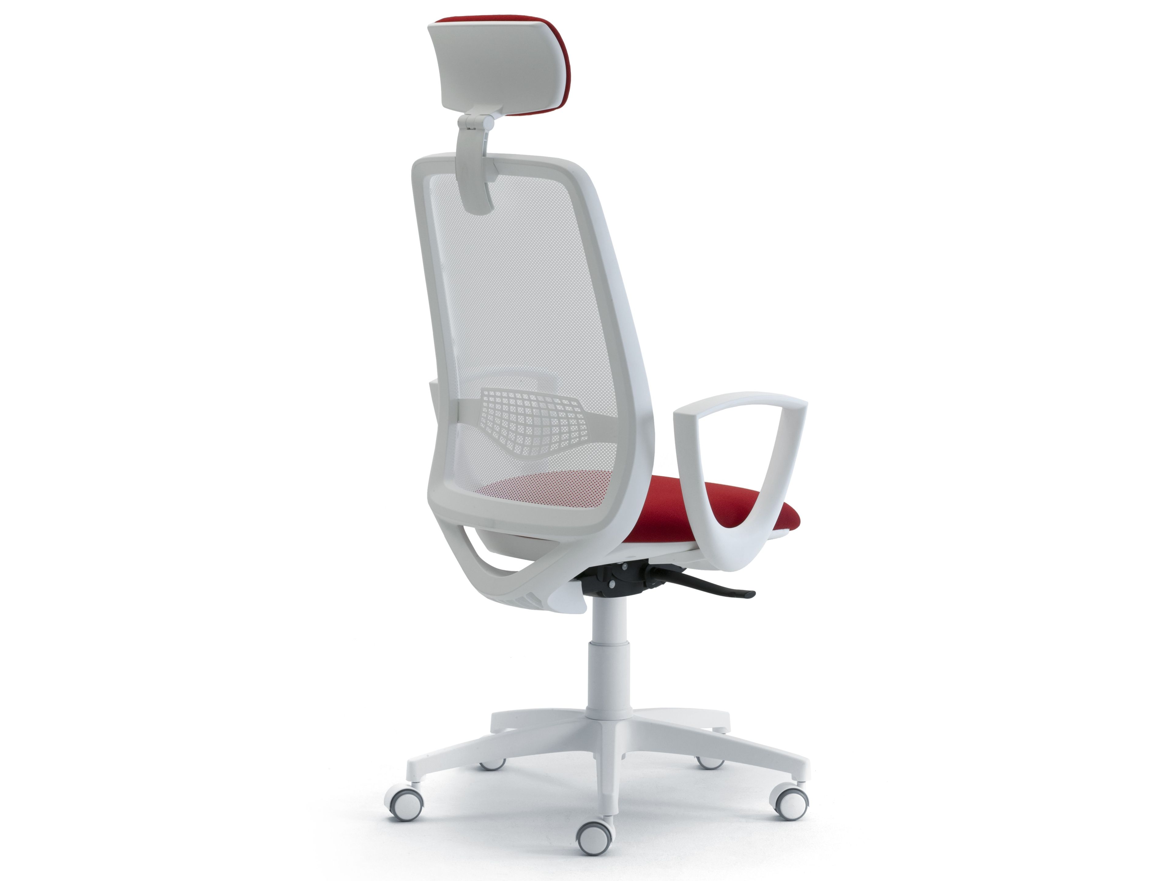 5-спицевое тканевое вращающееся офисное кресло с подголовником Leyform Star ARCH-00070637 - Вид №5