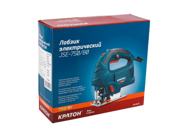 Электрический лобзик Кратон JSE-750/80 9145697 STDN-0022048 - Вид №4