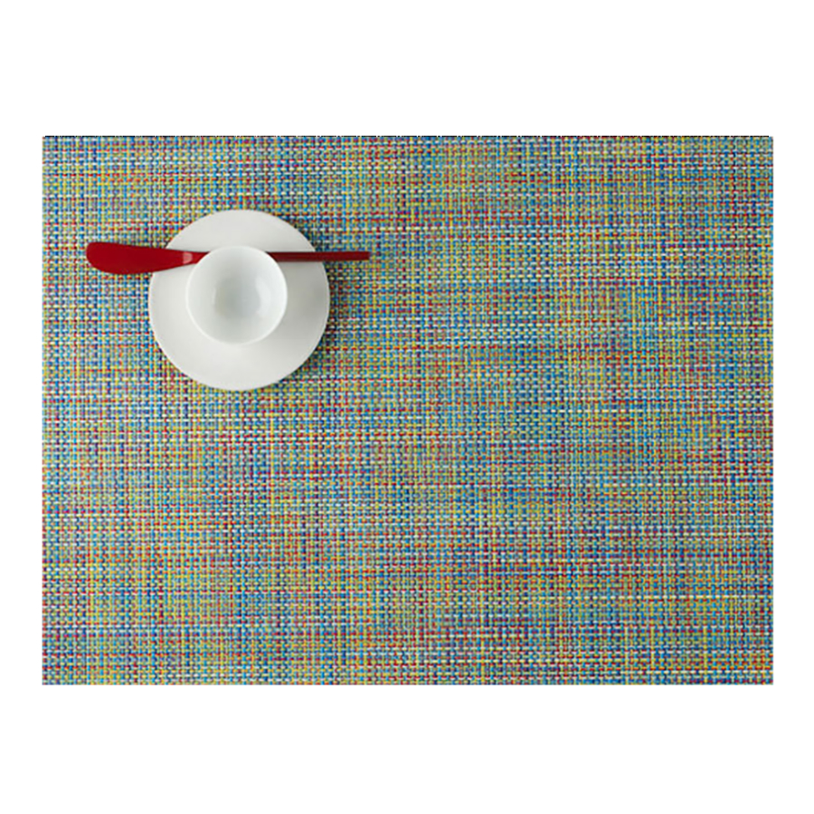 Салфетка виниловая Garden, жаккардовое плетение, 36х48 см Chilewich C0025MNBKGARD - Вид №1