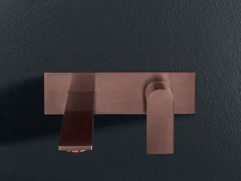 Настенный смеситель для раковины из нержавеющей стали с 2 отверстиями Rubinetterie Treemme 3.6 ARCH-00005962