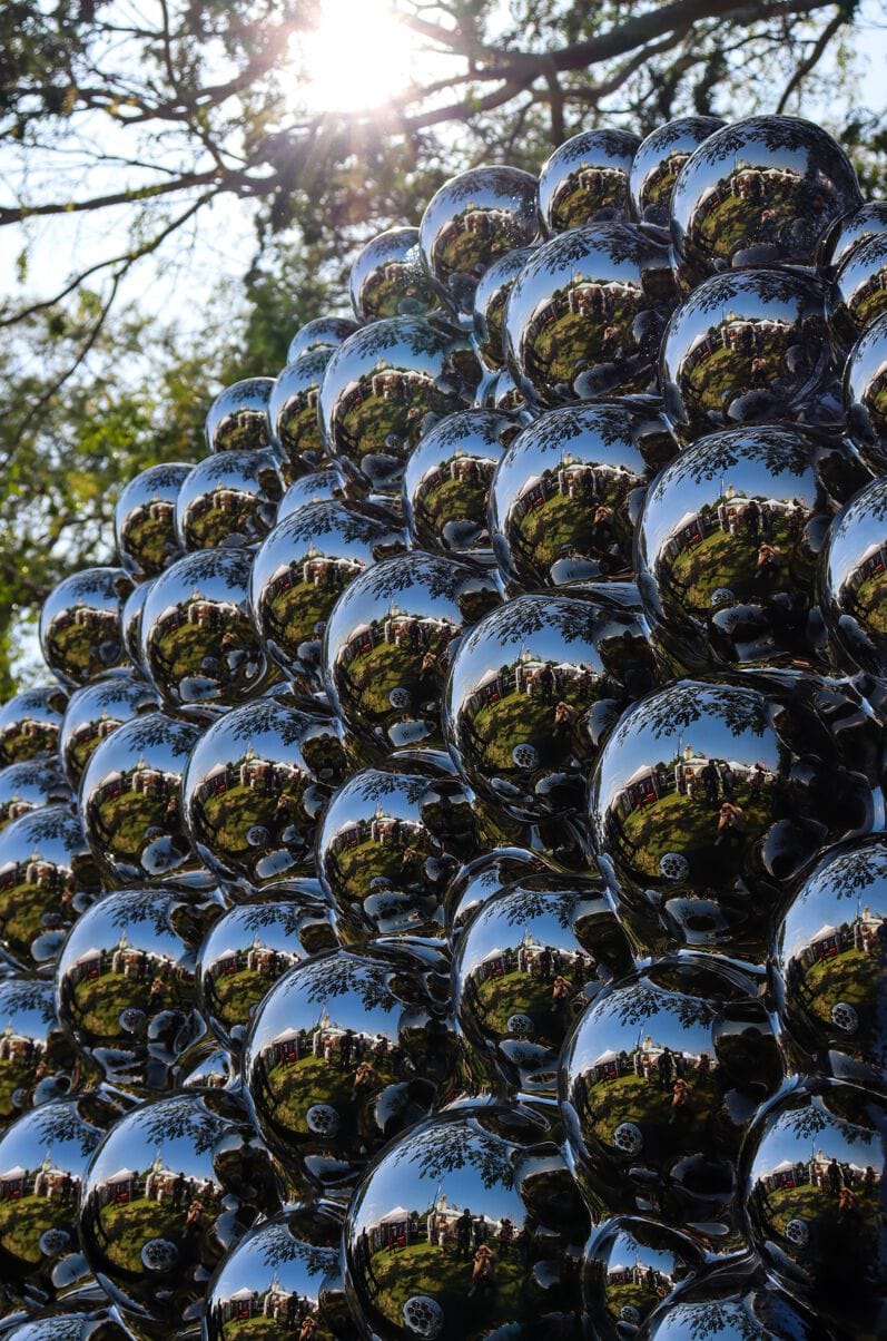 Декоративный предмет стеклянной стены PlusObject BUBBLES ARCH-00073589 - Вид №4