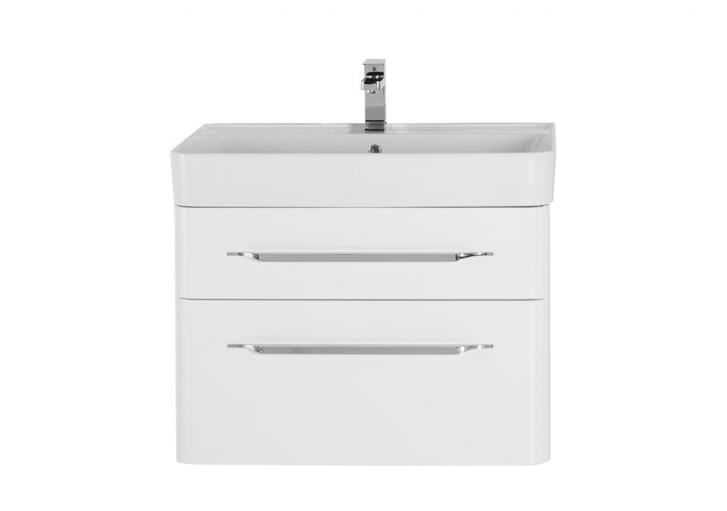 Тумба с раковиной Aquanet Виченца 80 белый 0019696300196344 - Вид №2