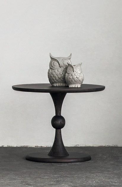 Bodema Круглый лакированный журнальный столик  Cle001/cle002/cle003  - Вид №3