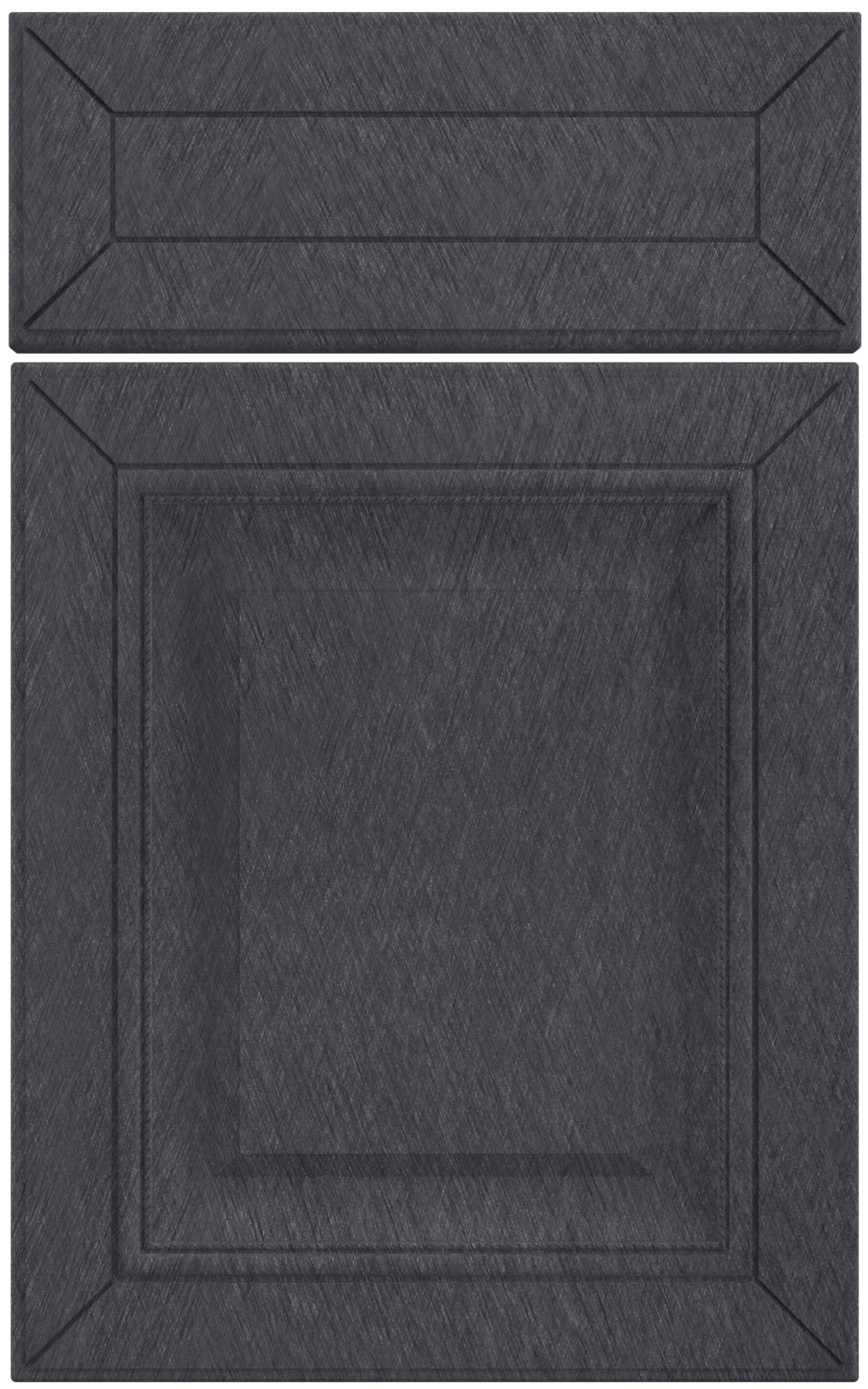 Фасады для кухни Классика Фрезеровка «Сорбонна+» Аура графит №537 SIDAK SIST294-10644