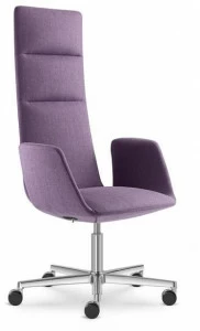 LD Seating Поворотное кресло руководителя из ткани с 5 спицами Harmony modern 892-fr, f37-n6