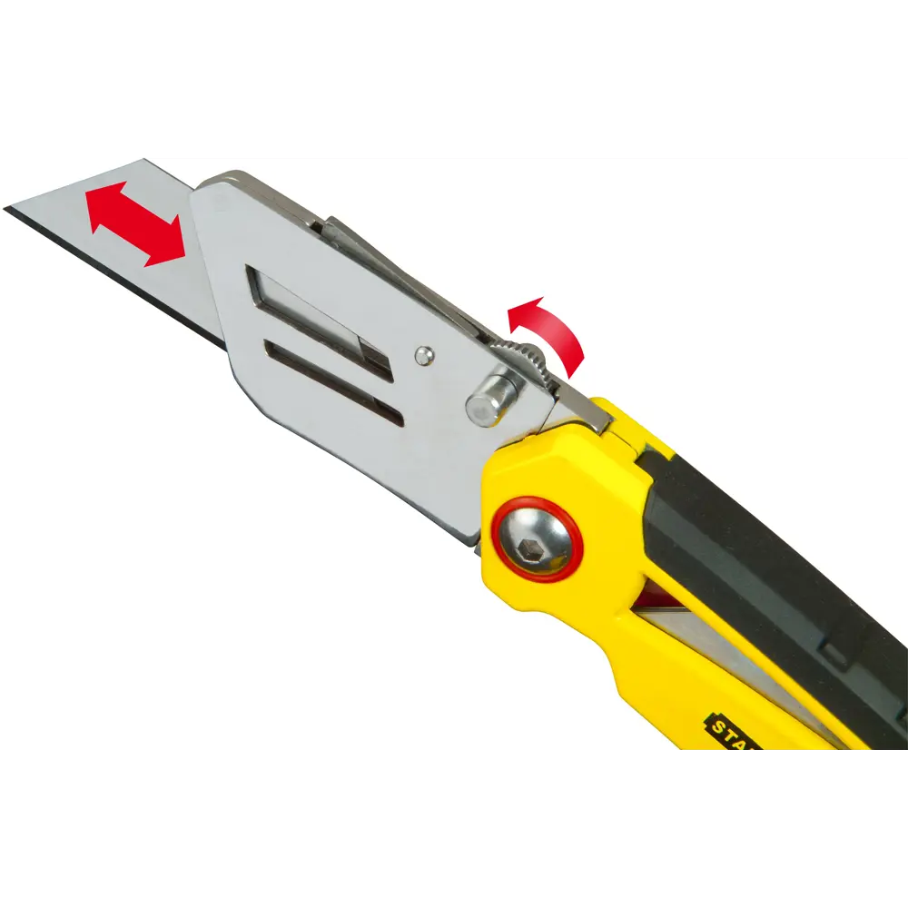 Нож строительный складной Stanley Fatmax FMHT0-10827, пластиковый корпус, трапециевидное лезвие 18 мм 84807044 STLM-2008237  - Вид №2