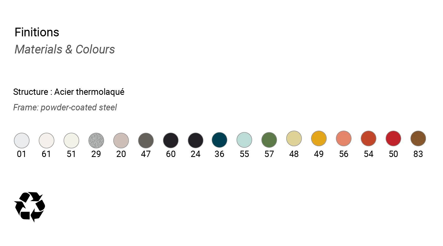 Стальная вешалка с порошковым покрытием Manade Arnage ARCH-00018158 - Вид №2