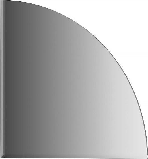 BY 1435 Зеркальная плитка с фацетом 5 mm EVOFORM Refractive