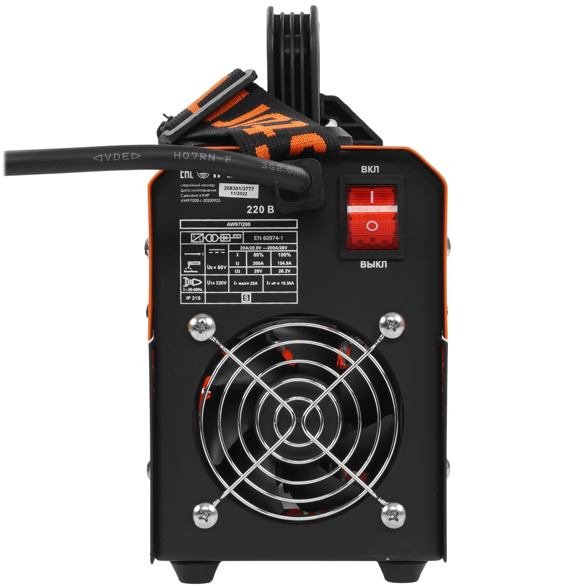 Сварочный аппарат Sturm! AW97I200 5335354 STDN-0072937 - Вид №5