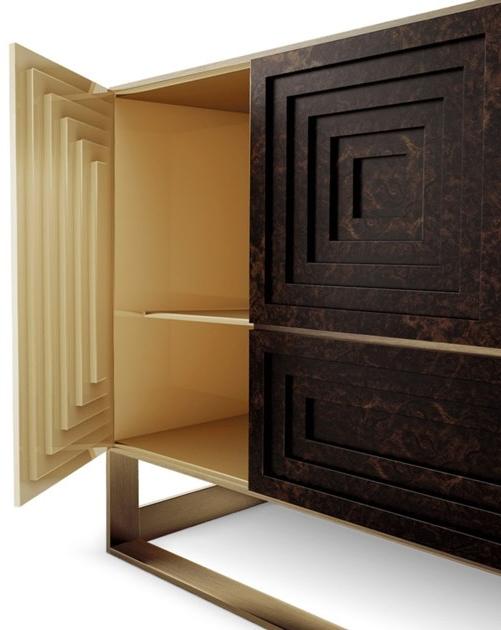 Malabar Буфет из лакированной древесины с распашными дверцами Venezia sun-id-1512835 - Вид №2