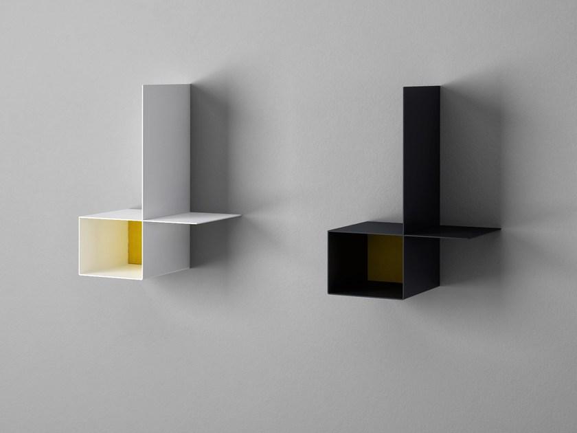 MDF Italia Модульный подвесной книжный шкаф из листового металла Random sun-id-1487685 - Вид №2