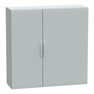 NSYPLA12124G 7035 ШКАФ СО СПЛОШ. ДВ. 1250Х1250Х420 Schneider Electric Thalassa