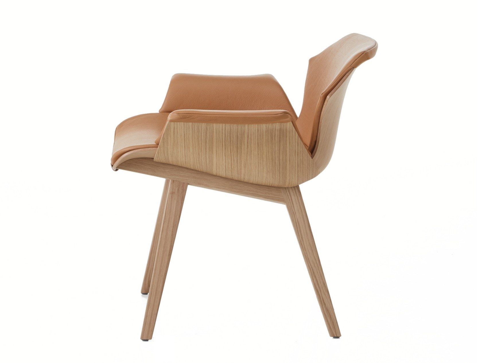 Деревянный стул с подлокотниками BassamFellows Petal ARCH-00119260 - Вид №9