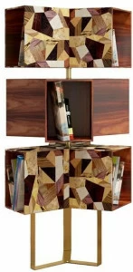 Malabar Книжный шкаф из розового дерева