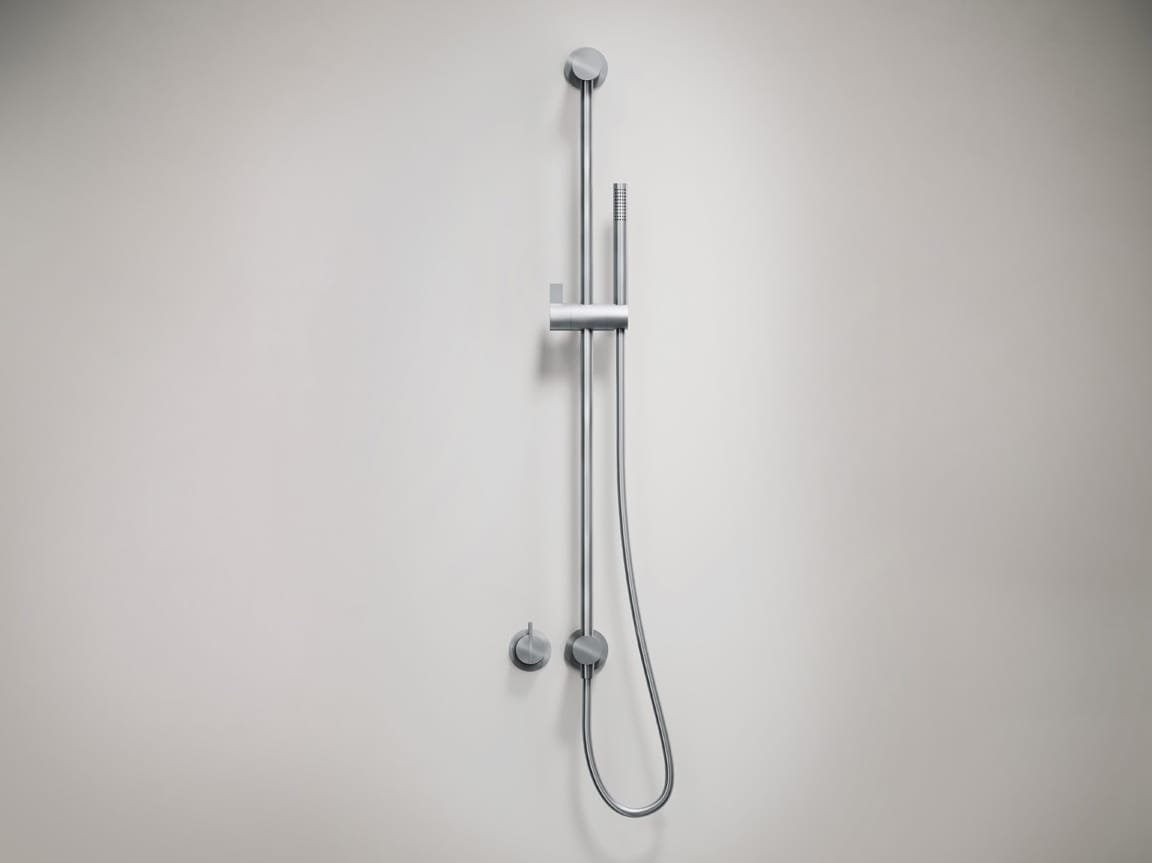 Настенная душевая колонка из нержавеющей стали с ручным душем COCOON Piet Boon ARCH-00015997