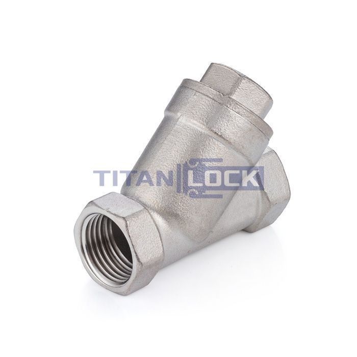 Фильтр муфтовый сетчатый нержавеющий AISI304, ВР/ВР 1/4", TL1/4ASF TITAN LOCK  - Вид №1