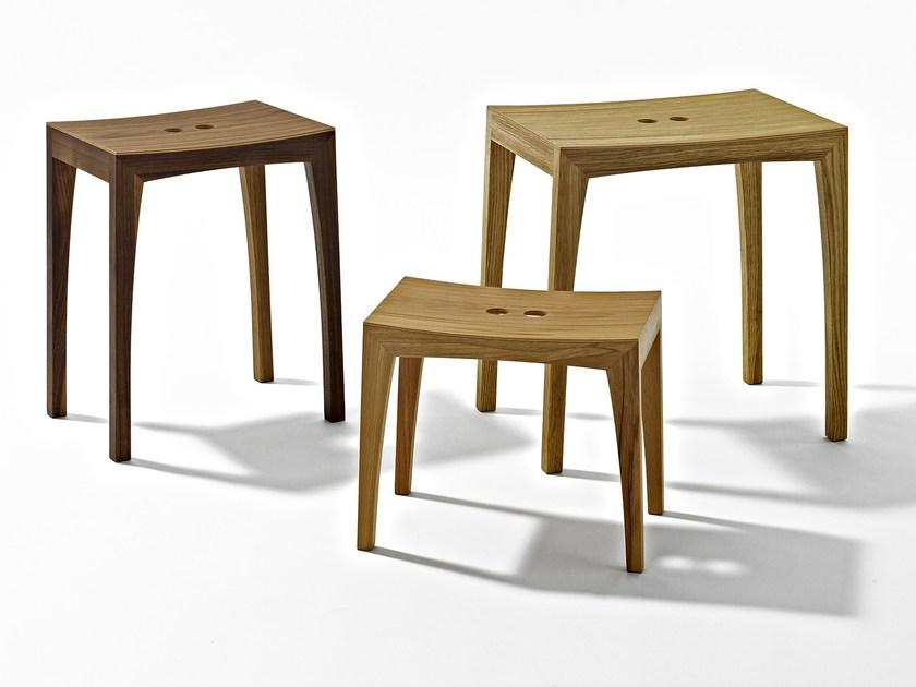 sixay furniture Низкий деревянный табурет в современном стиле Otto sun-id-1371450 - Вид №3