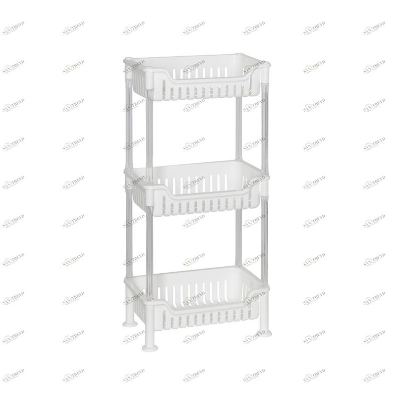 Этажерка прямоугольная трехэтажная Grampus ЭТАЖЕРКИ GR7294