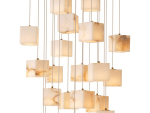 Алебастровый подвесной светильник