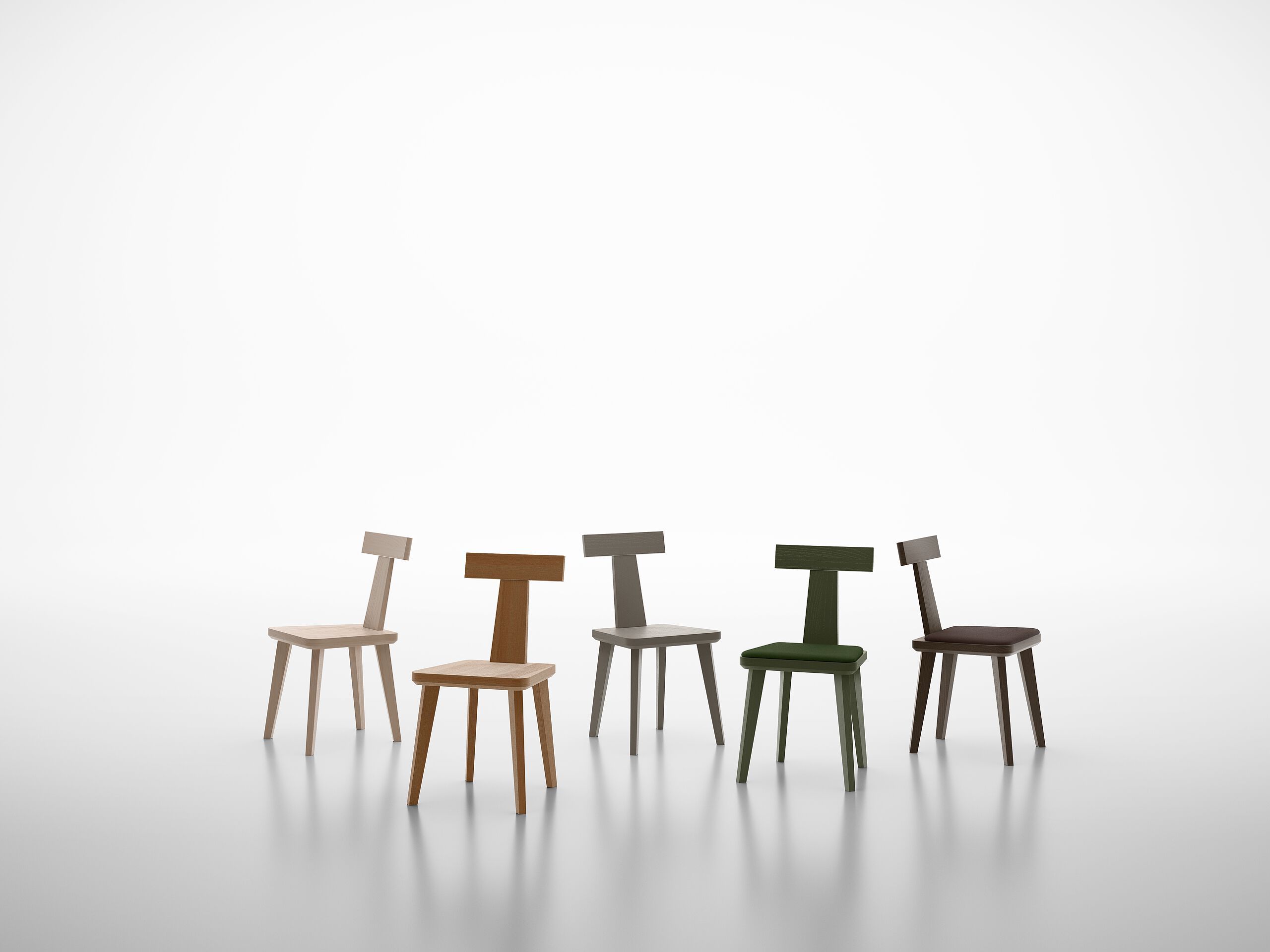 Стул из ясеня SIPA T Coffee ARCH-00121311 - Вид №4