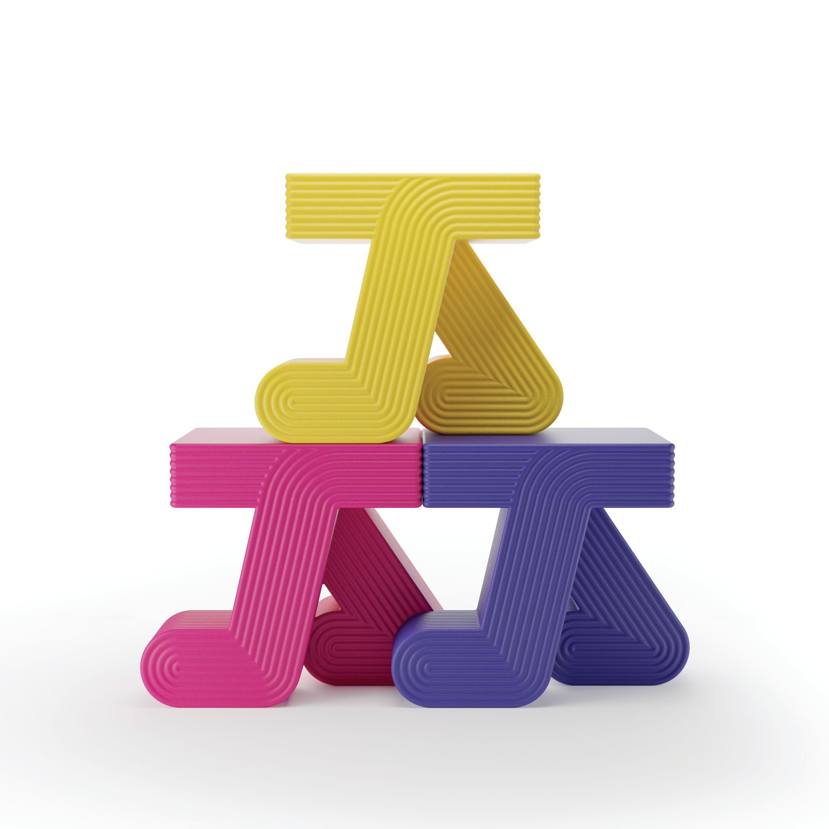 Квадратный стол из полиэтилена Qeeboo WALKING TABLE ARCH-00143657 - Вид №5