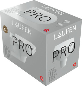 H8669500000001 Унитаз подвесной с глубоким смыванием, с тонким сиденьем мягкое закрывание LAUFEN PRO