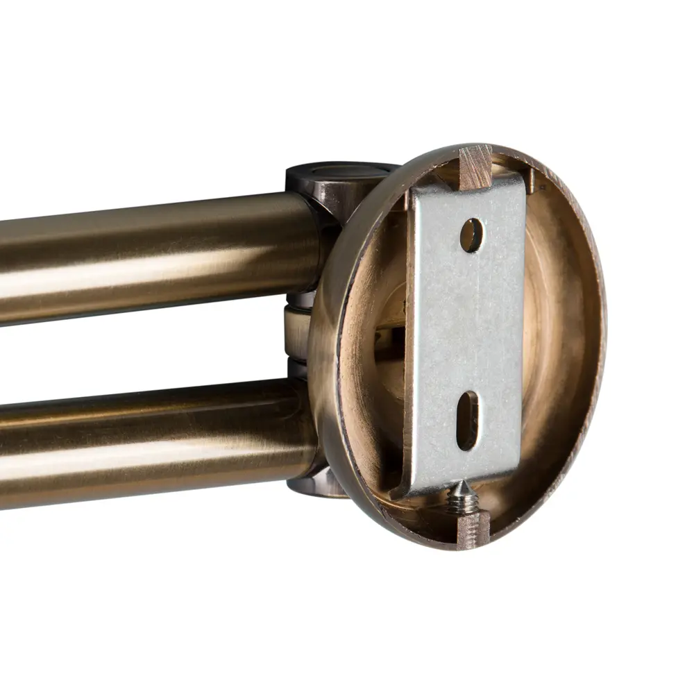 Держатель для полотенца двойной Antico цвет латунь VERRAN STLM-2114726 - Вид №3