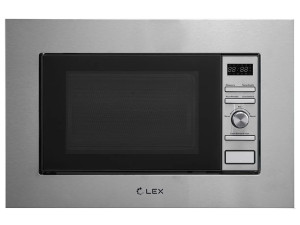 9052358 Встраиваемая микроволновая печь LEX BIMO 20.05 IX серебристый