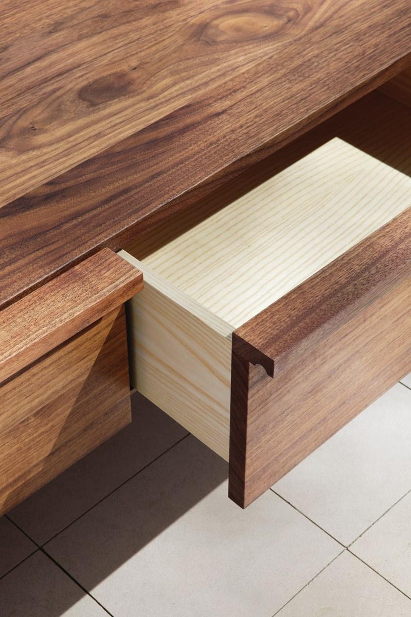 BassamFellows Стенка из дерева с ящиками  Cb-32  - Вид №2