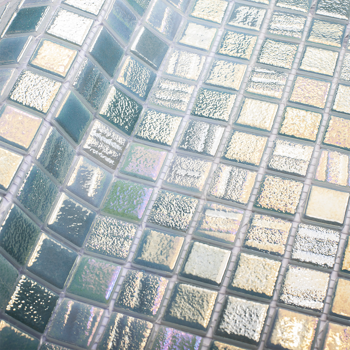 Fusion LIGHT GREEN – мозаика тропического моря STP-ST226 INCOLOR - Вид №1