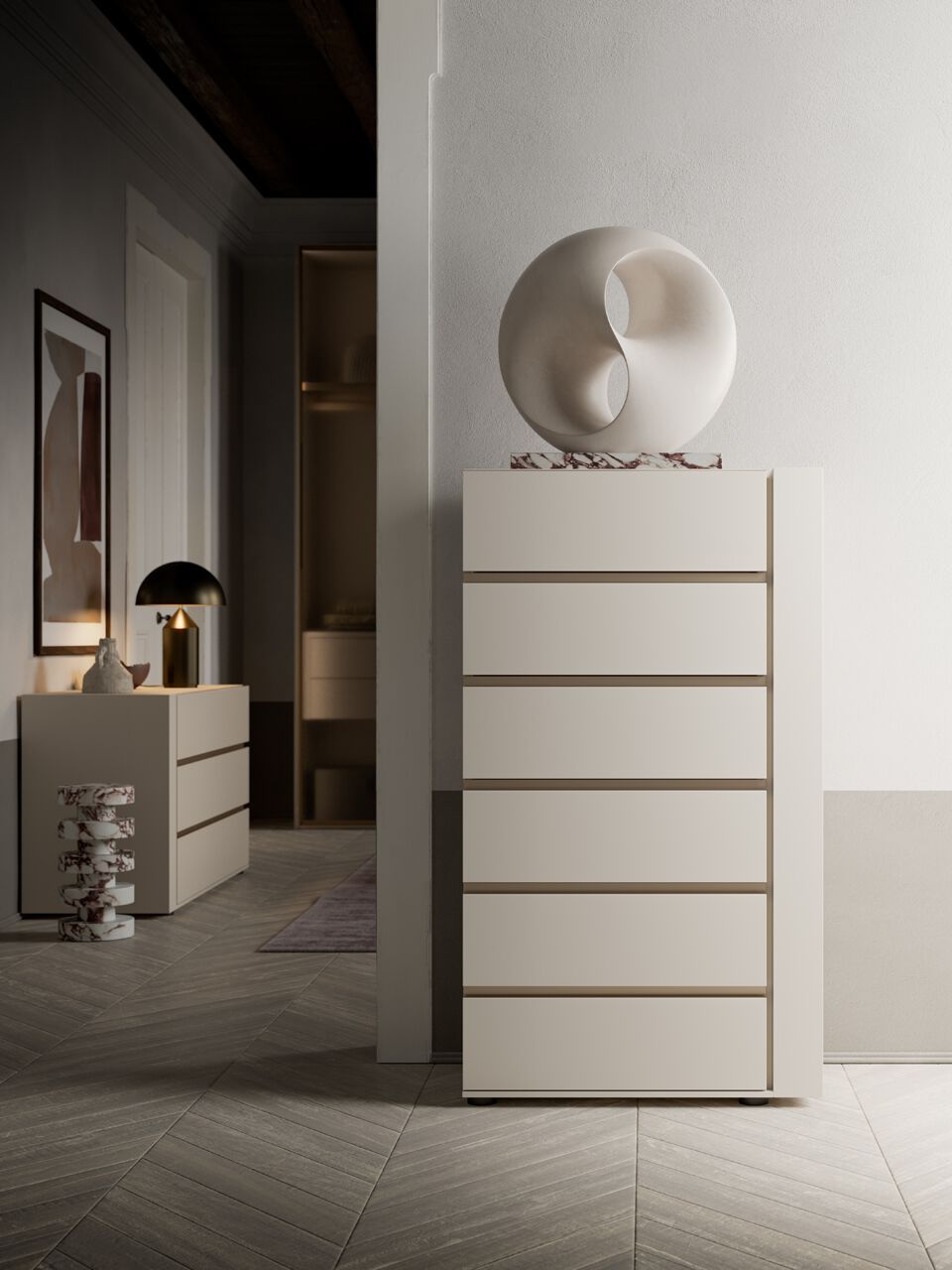 Деревянный комод Santalucia Mobili Доломит ARCH-00074953 - Вид №2